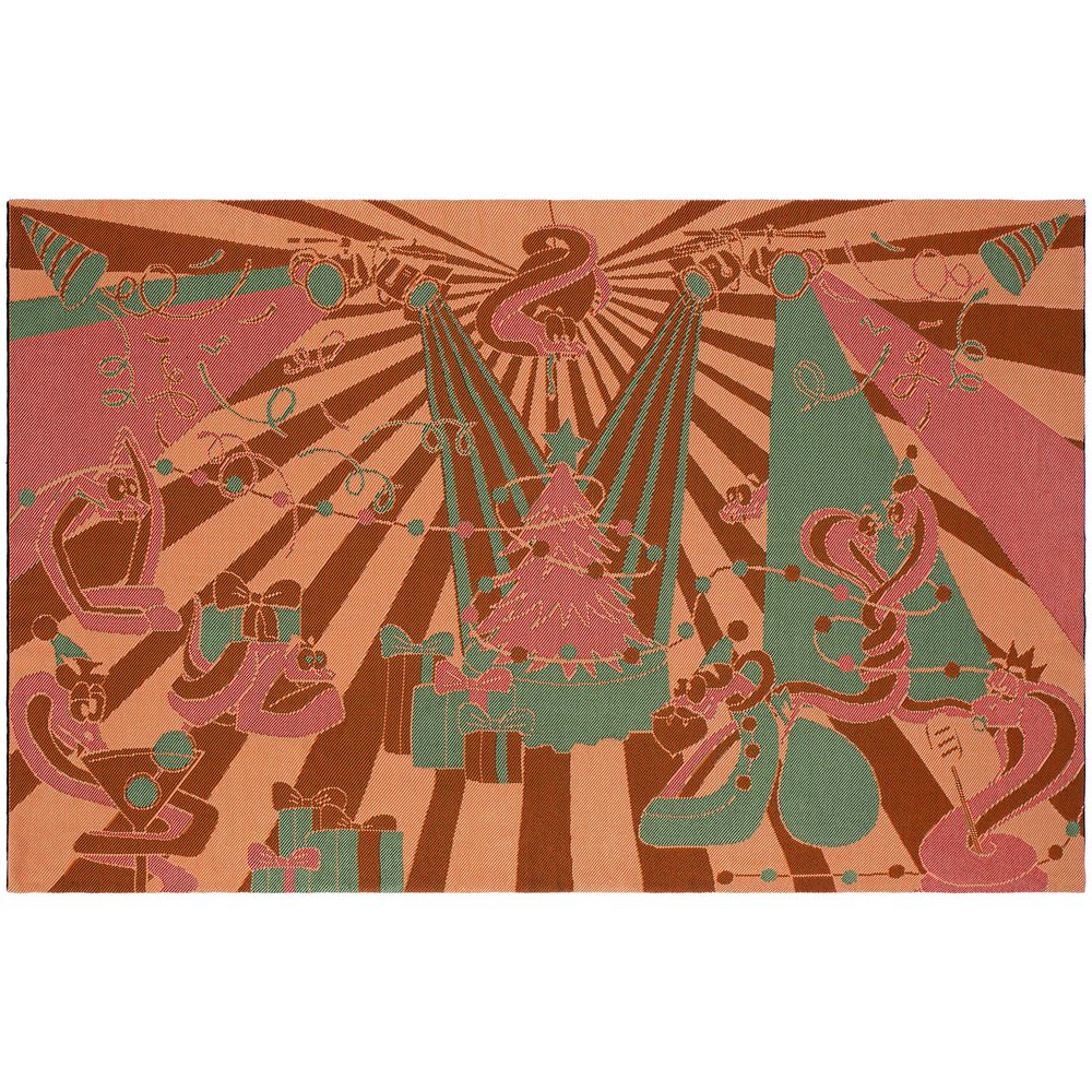 Плед Snake Your Body, красный — изображение 3