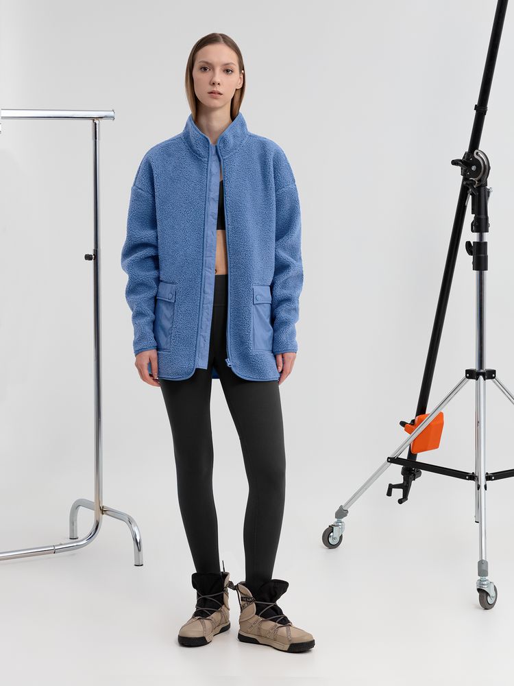 Куртка унисекс Oblako, голубая — изображение 10