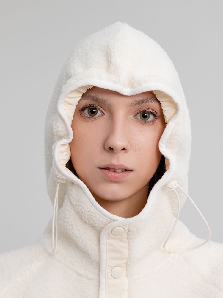 Анорак унисекс Oblako, молочно-белый — изображение 13