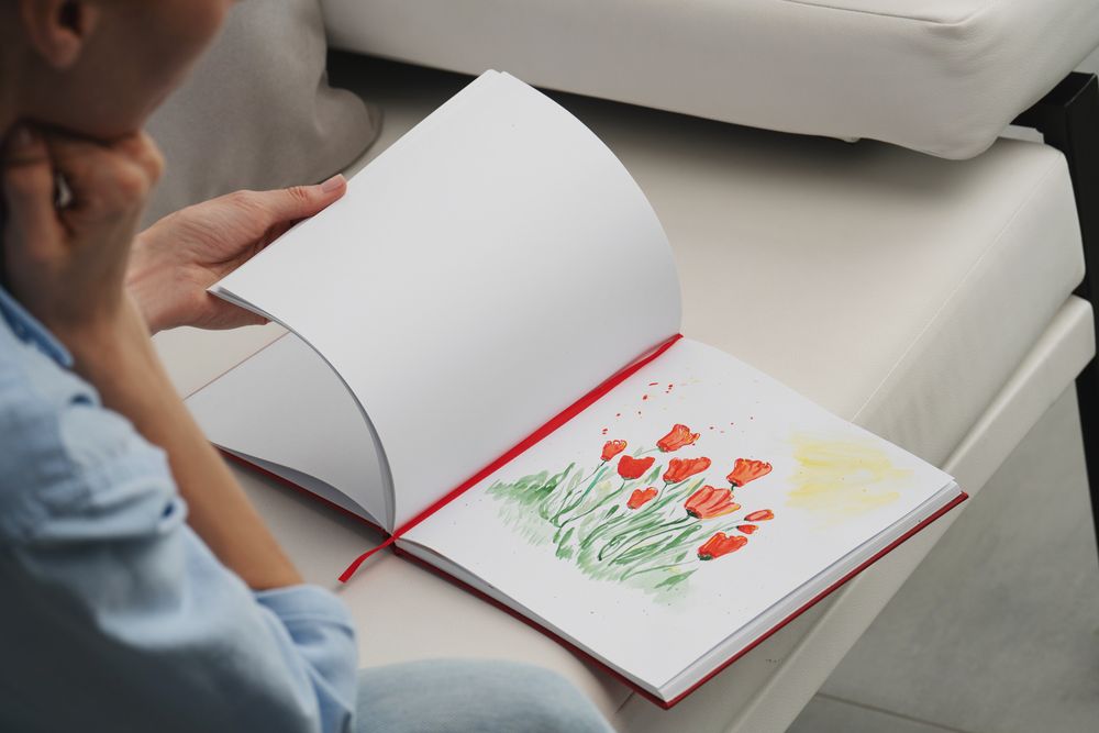 Скетчбук Object Maxi, синий — изображение 7