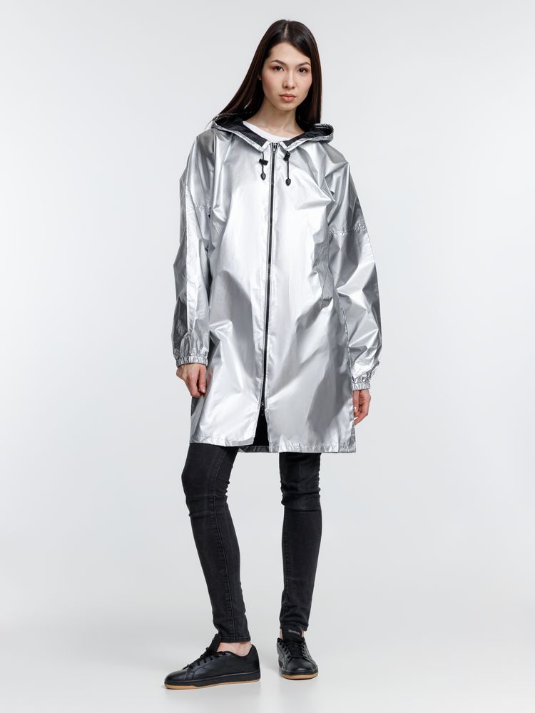 Дождевик Palladio Pockets, серебристый — изображение 6