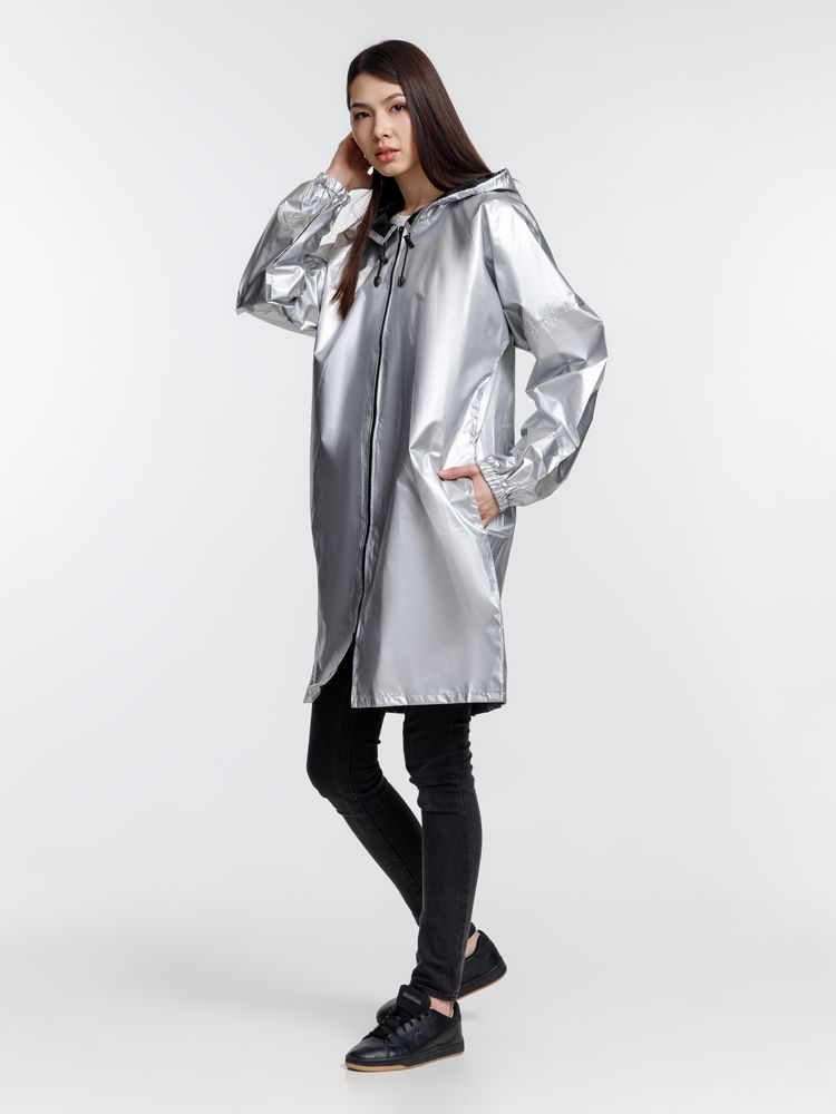 Дождевик Palladio Pockets, серебристый — изображение 7