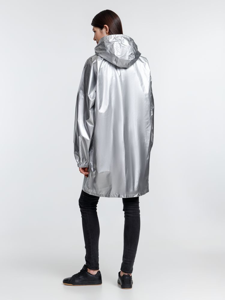Дождевик Palladio Pockets, серебристый — изображение 9