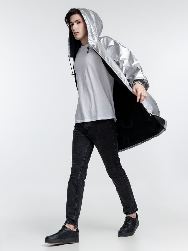 Дождевик Palladio Pockets, серебристый — изображение 14