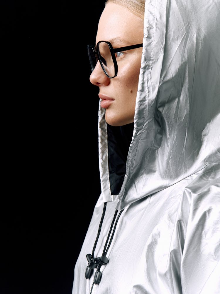 Дождевик Palladio Pockets, серебристый — изображение 16