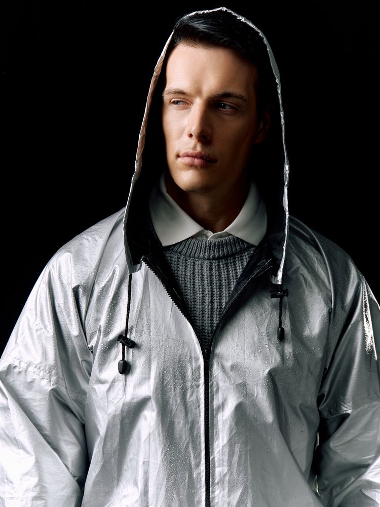 Дождевик Palladio Pockets, серебристый — изображение 18