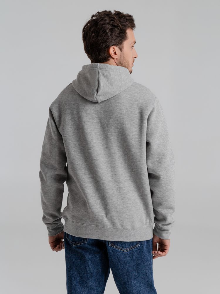 Толстовка с капюшоном Slam 320, серый меланж — изображение 8