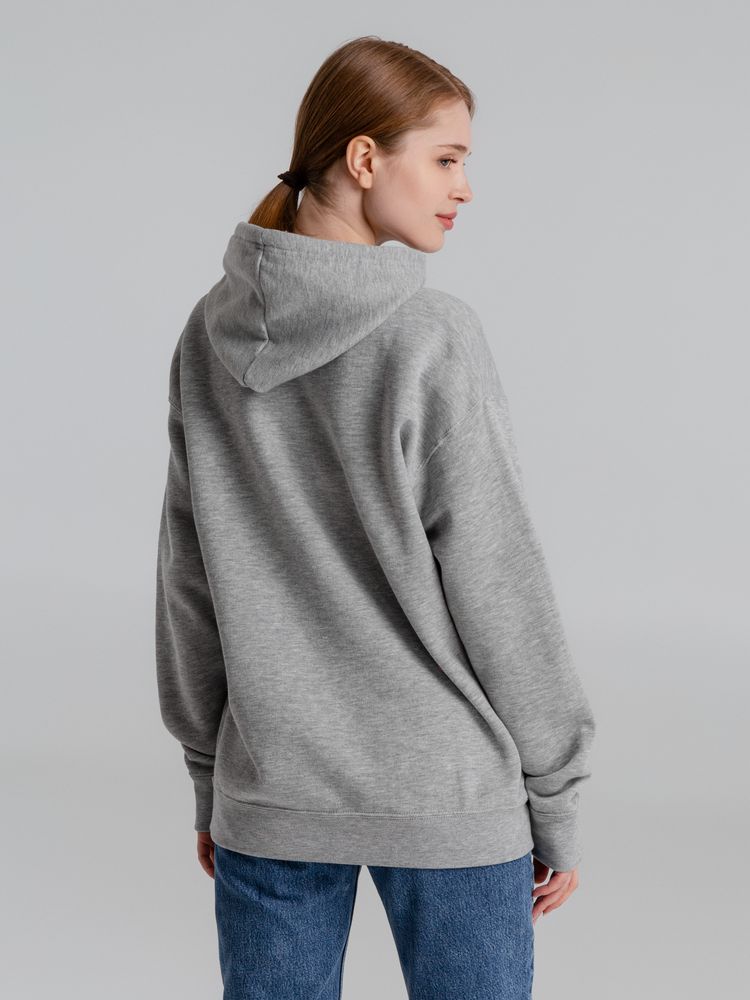 Толстовка с капюшоном Slam 320, серый меланж — изображение 11