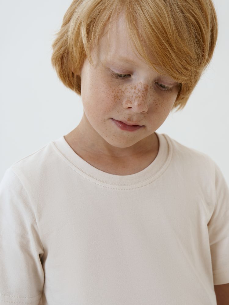 Футболка детская T-Bolka Kids, молочно-белая — изображение 9