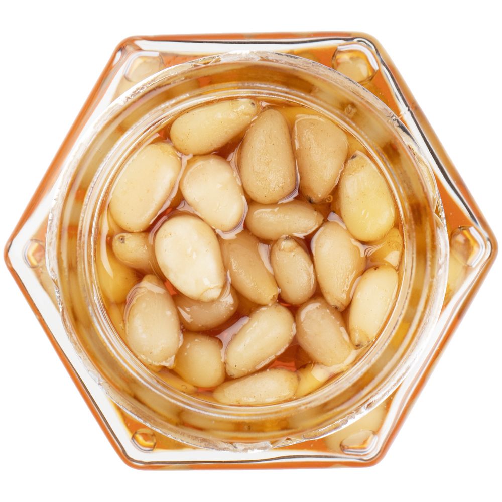 Мед Bee To Bear Mini ver.2, с кедровыми орехами — изображение 3