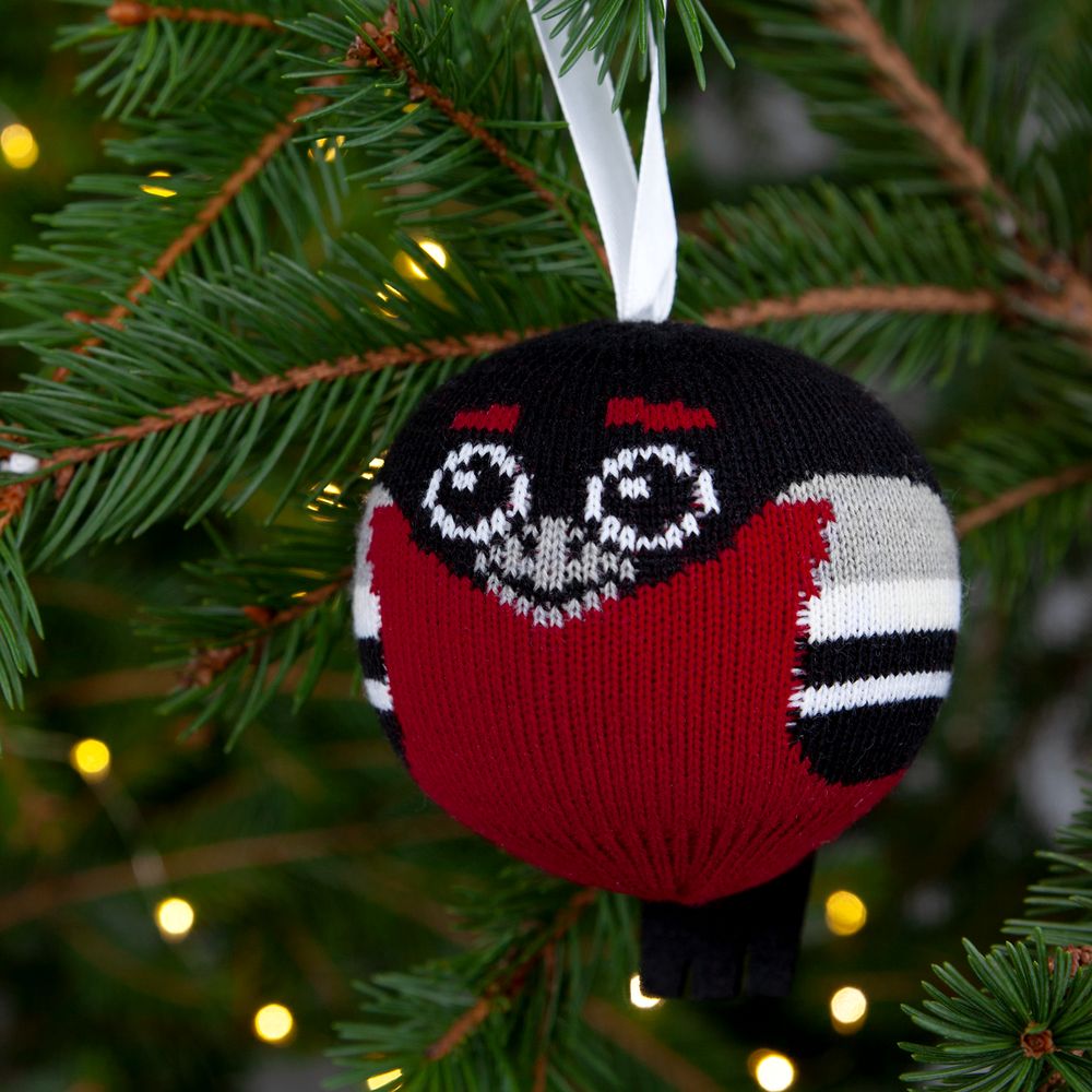 Елочный шар «Снегирь» — изображение 6