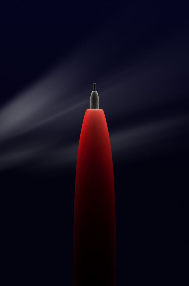 Карандаш механический Prodir DS8 MRR-C Soft Touch, красный — изображение 6