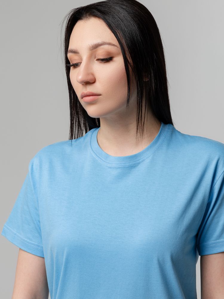 Футболка унисекс T-bolka 140, голубая — изображение 12