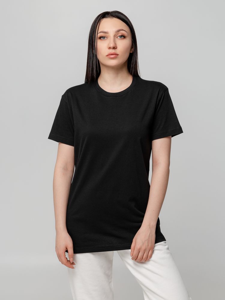 Футболка унисекс T-bolka 140, черная — изображение 7