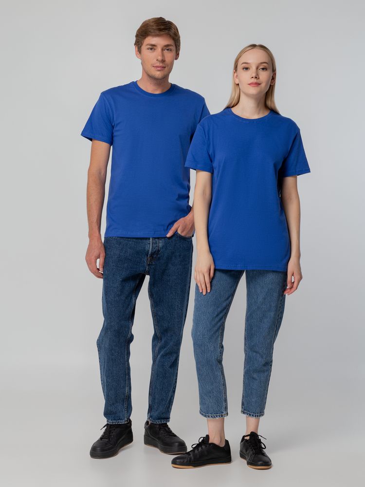 Футболка унисекс T-bolka 140, ярко-синяя — изображение 13