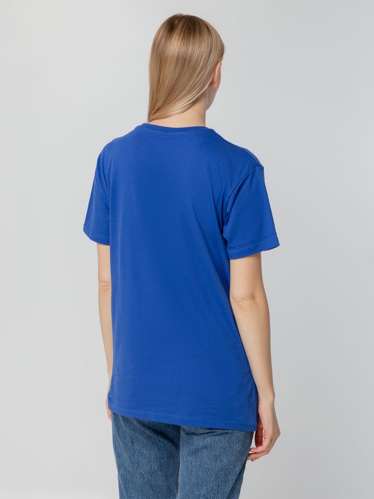 Футболка унисекс T-bolka 140, ярко-синяя — изображение 11