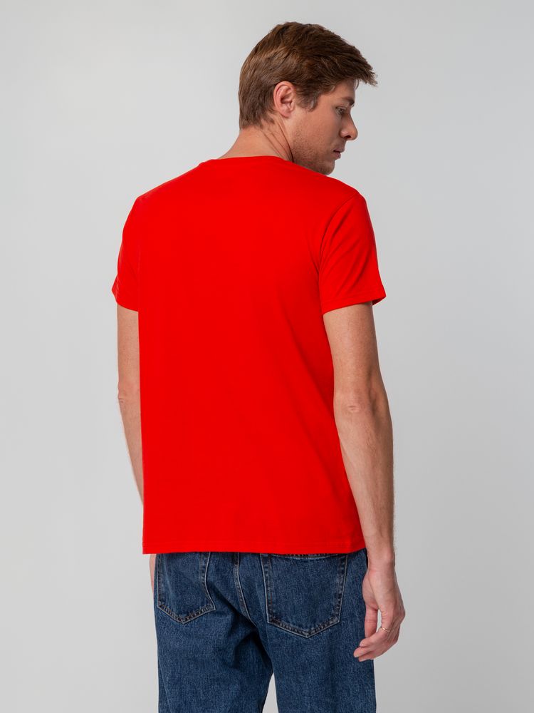 Футболка унисекс T-bolka 140, красная — изображение 11