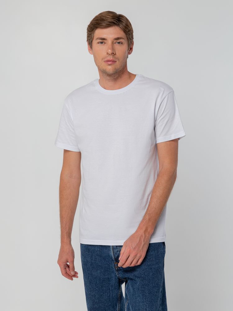 Футболка унисекс T-bolka 140, белая — изображение 11