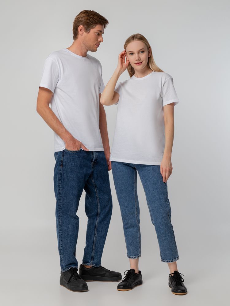 Футболка унисекс T-bolka 140, белая — изображение 14