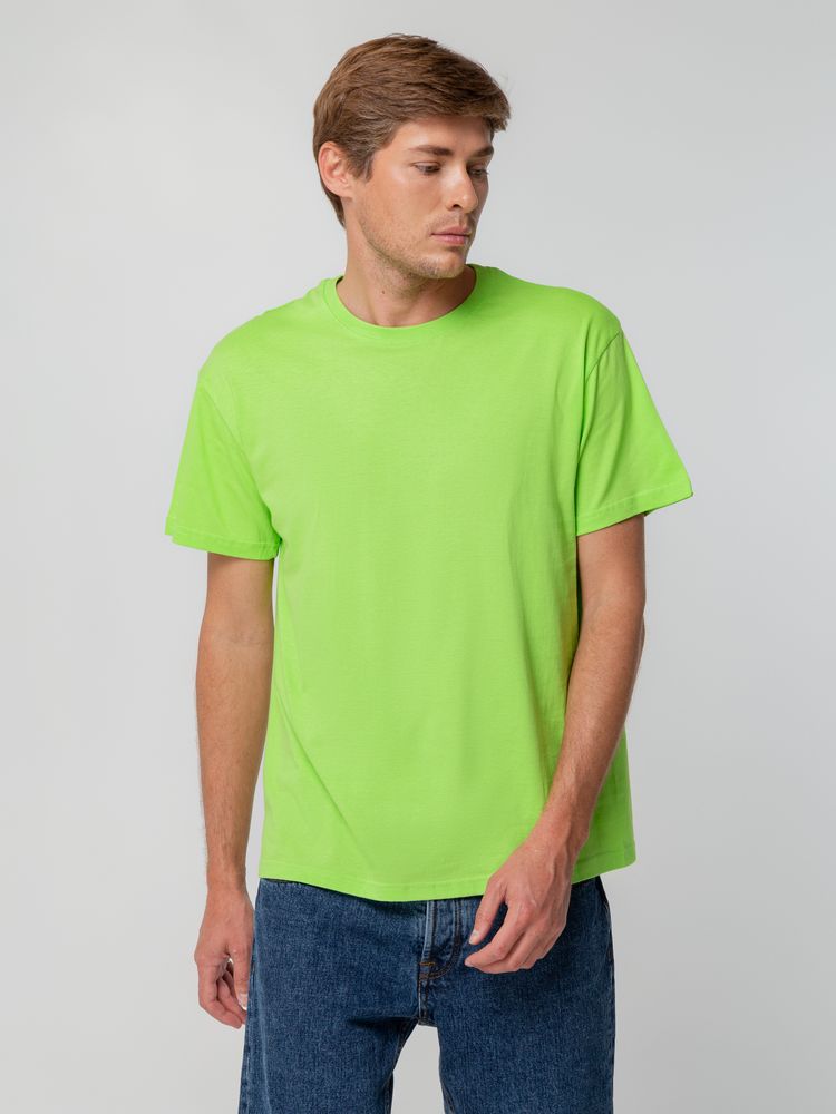 Футболка унисекс T-bolka 140, зеленое яблоко — изображение 7