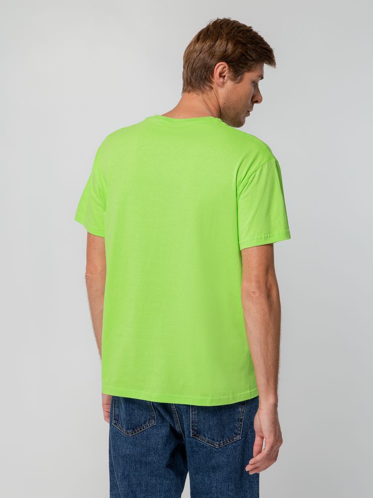 Футболка унисекс T-bolka 140, зеленое яблоко — изображение 8