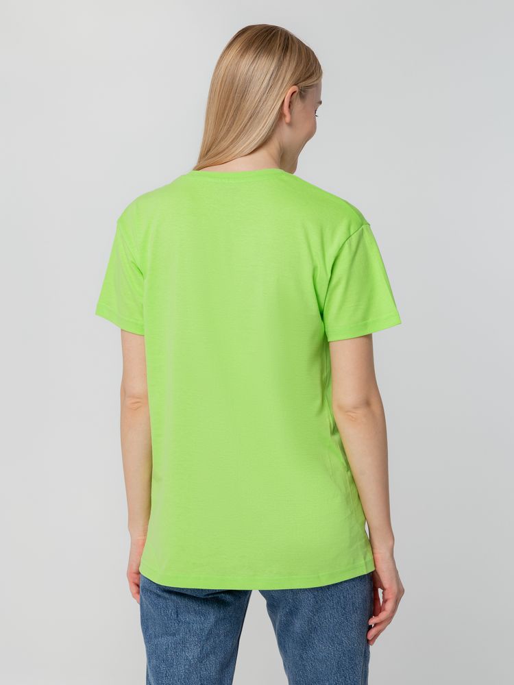 Футболка унисекс T-bolka 140, зеленое яблоко — изображение 11