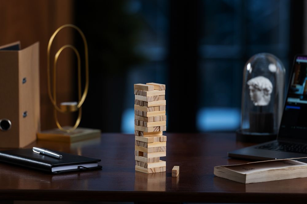 Игра «Деревянная башня мини», неокрашенная — изображение 5