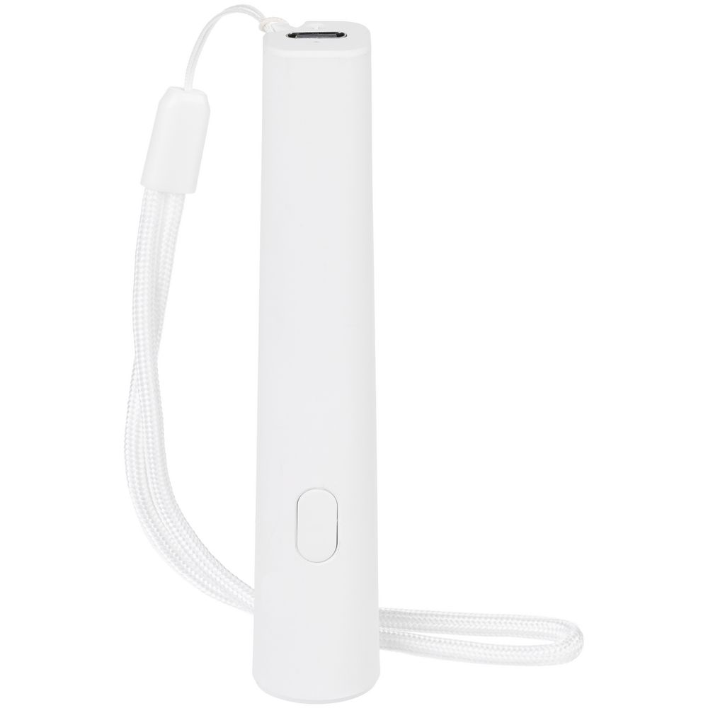 Фонарик аккумуляторный Falkirk, белый — изображение 4