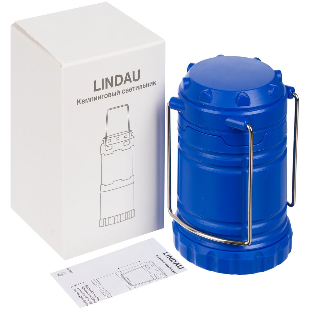 Кемпинговый фонарь Lindau, синий — изображение 8