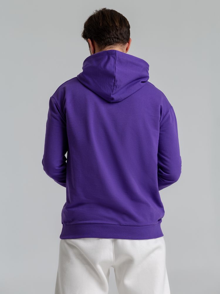 Толстовка с капюшоном Unit Kirenga, фиолетовая — изображение 7