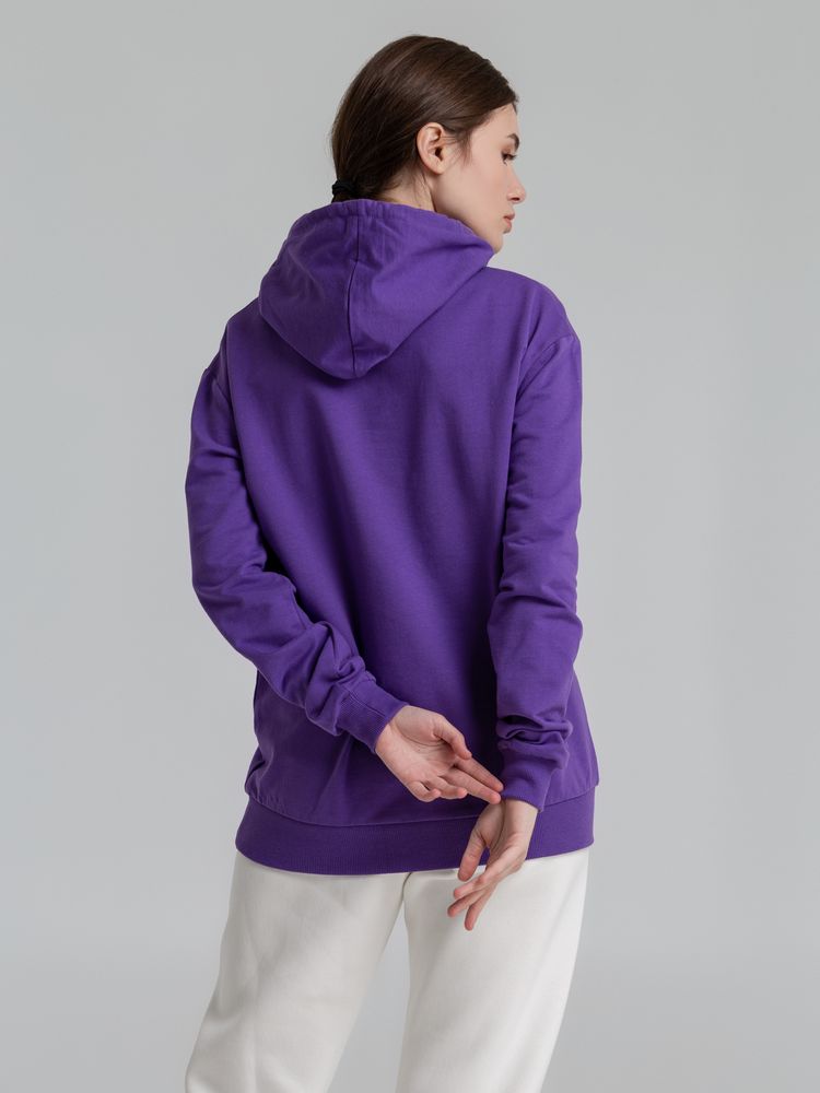 Толстовка с капюшоном Unit Kirenga, фиолетовая — изображение 9