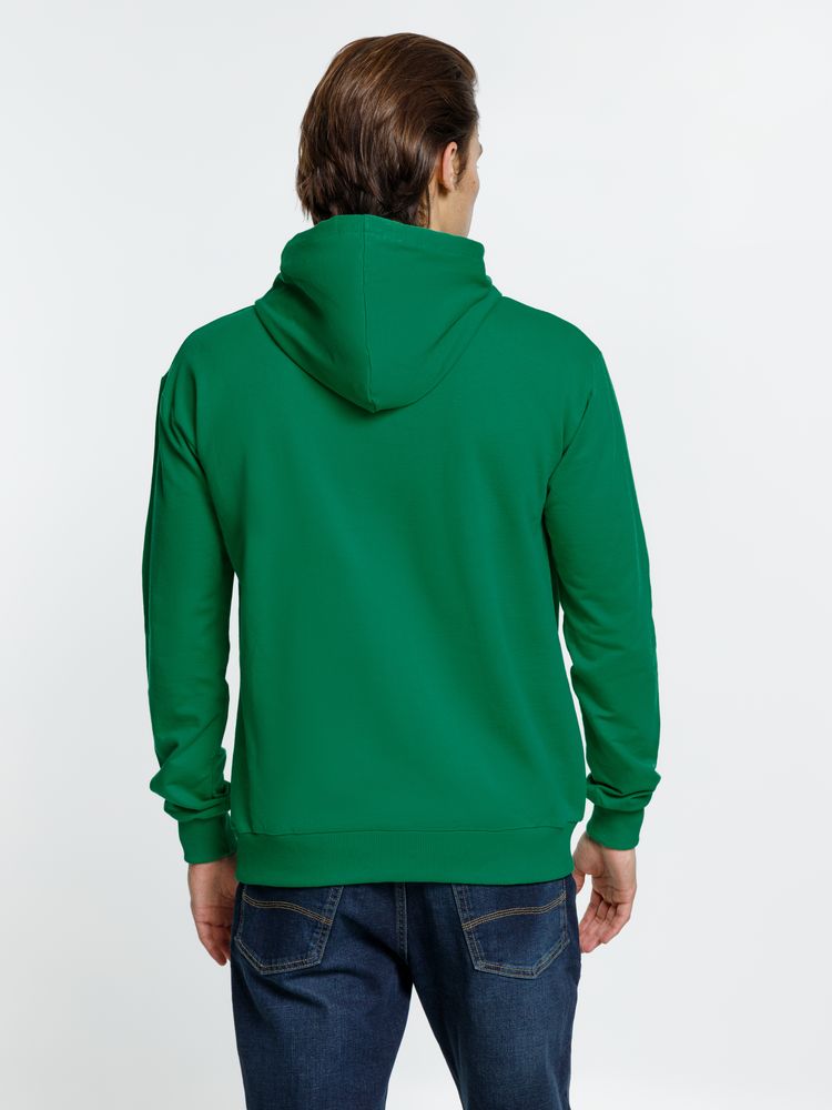 Толстовка с капюшоном Kirenga, зеленая — изображение 6