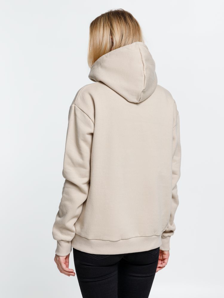Толстовка с капюшоном Kirenga Heavy, бежевая — изображение 11