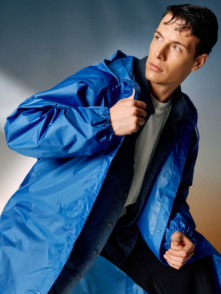 Дождевик унисекс Rainman, ярко-синий — изображение 10