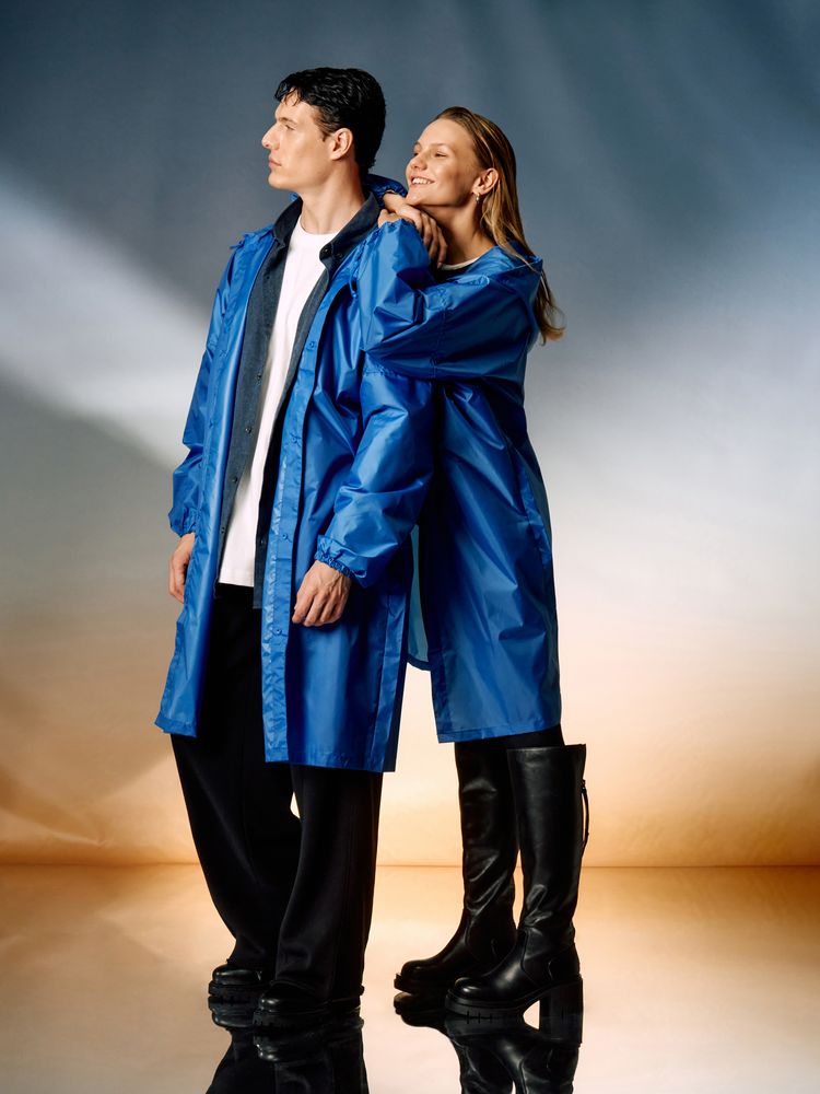 Дождевик унисекс Rainman, ярко-синий — изображение 9