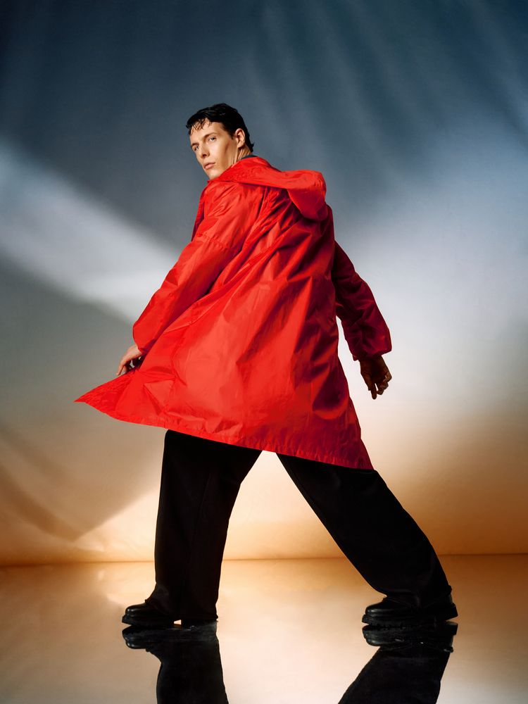 Дождевик унисекс Rainman, красный — изображение 12