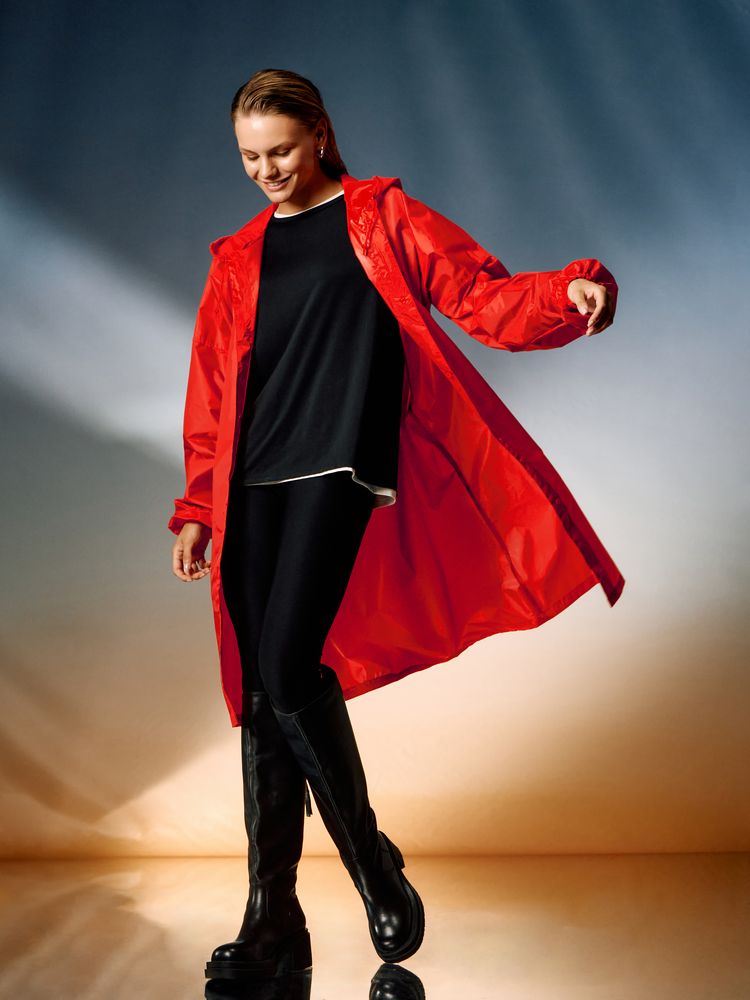 Дождевик унисекс Rainman, красный — изображение 11