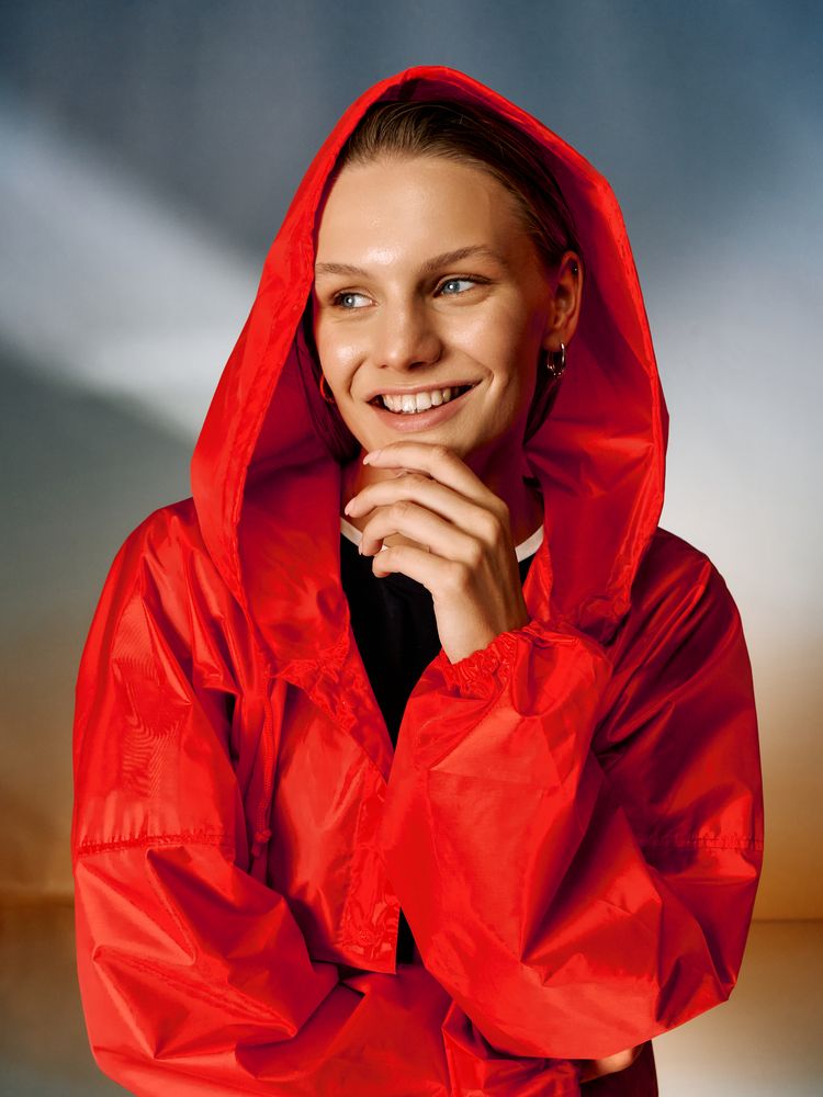 Дождевик унисекс Rainman, красный — изображение 10