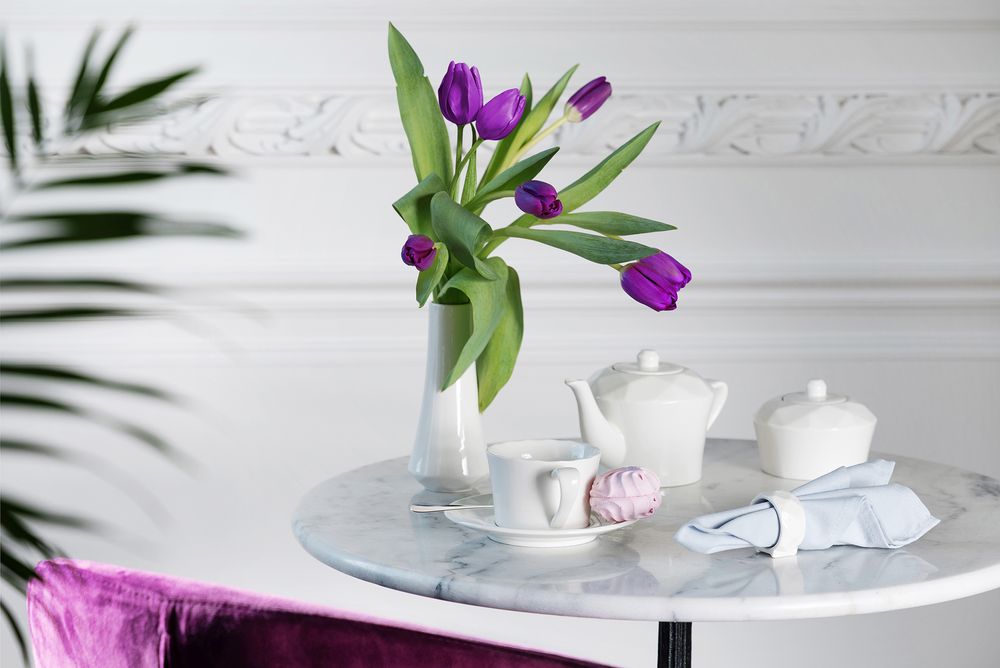 Чайник Diamante Bianco в подарочной коробке, белый — изображение 9