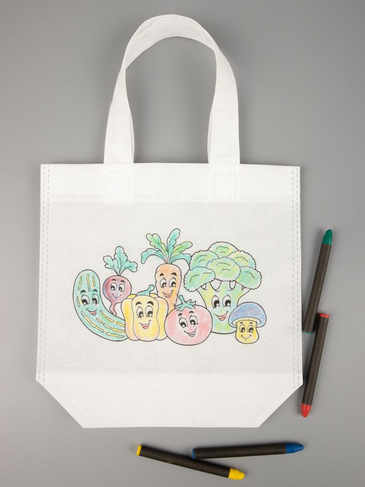 Сумка для раскрашивания Create, белая — изображение 9