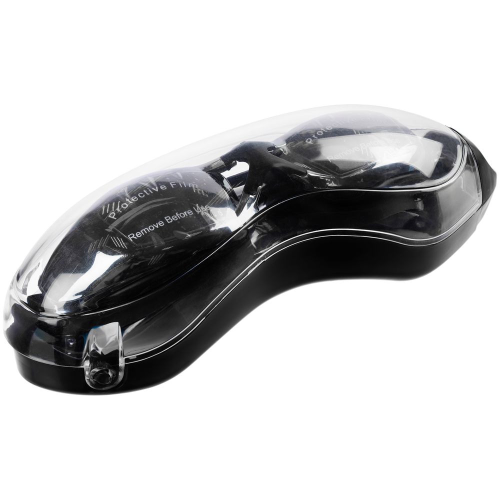 Очки для плавания зеркальные Underwater, черные — изображение 14