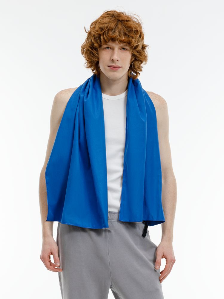 Полотенце спортивное Snaab, синее — изображение 9