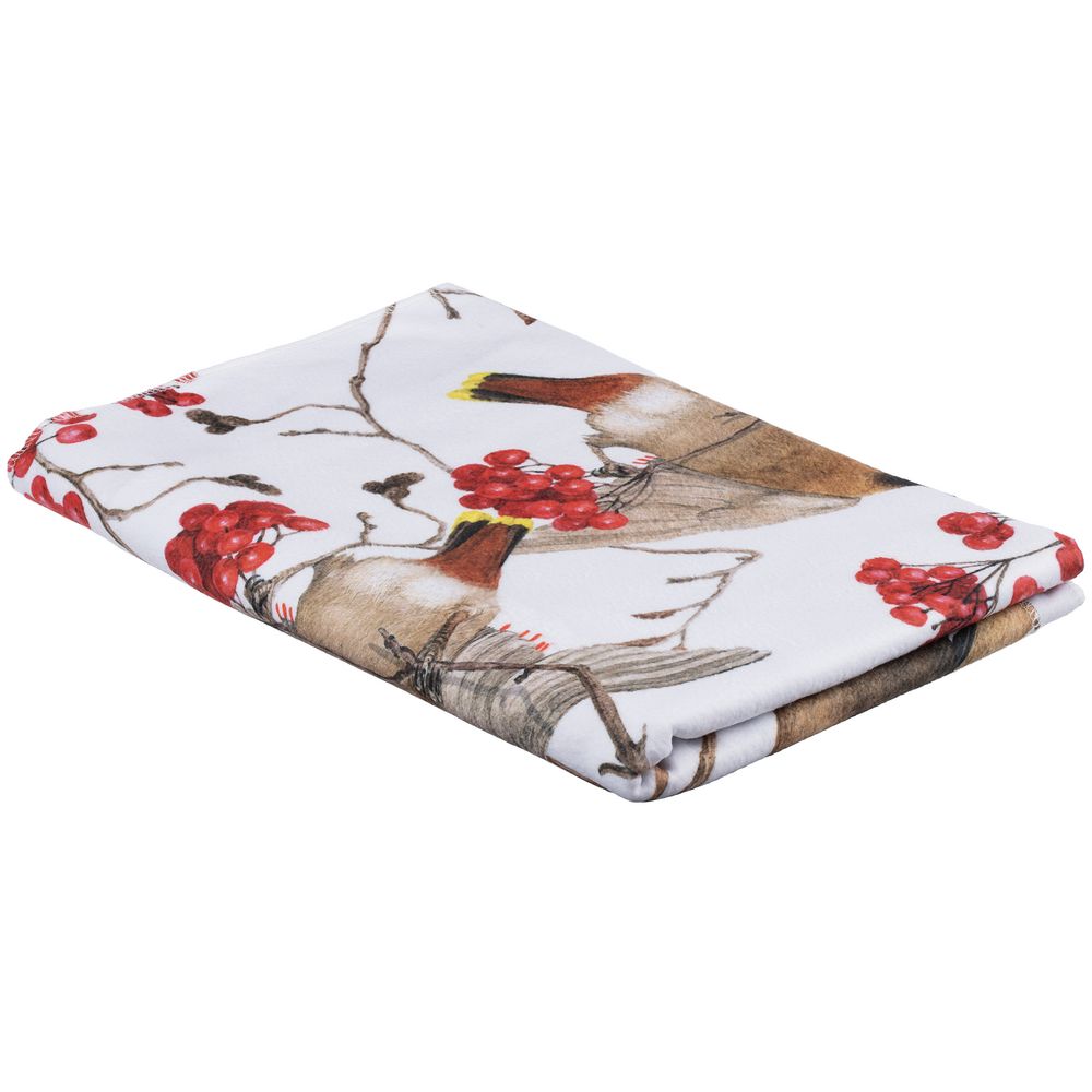 Флисовый плед Winter Bird — изображение 4