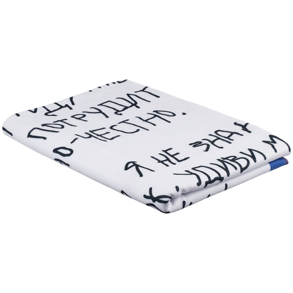 Флисовый плед «Письмо Деду Морозу» — изображение 4