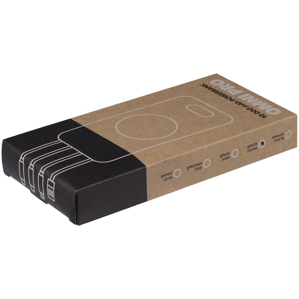 Внешний аккумулятор Omni Pro 10000 мАч, белый — изображение 13