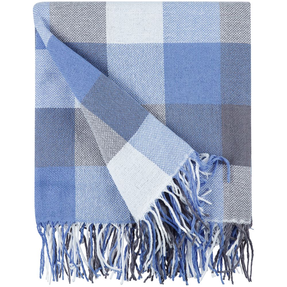 Плед London, синий — изображение 3