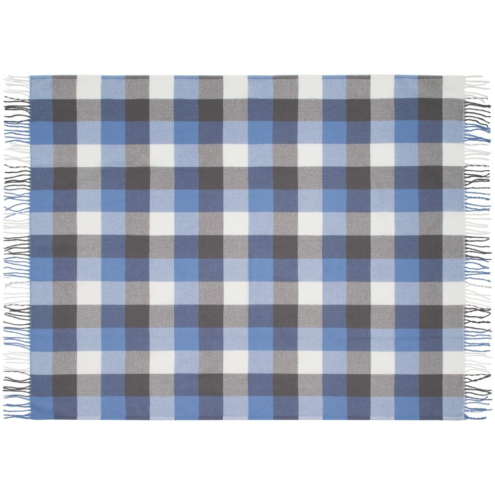 Плед London, синий — изображение 6