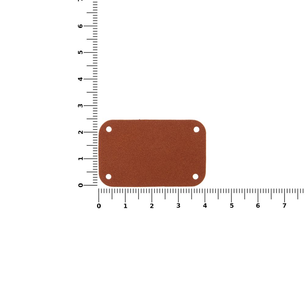 Лейбл Eta Nubuck, S, коричневый — изображение 3