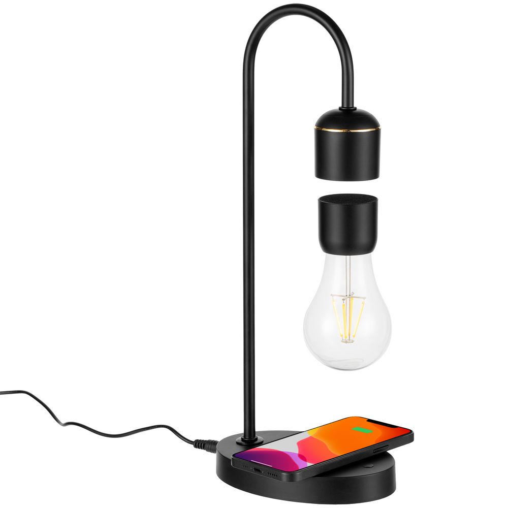 Левитирующая лампа с функцией беспроводной зарядки leviStation — изображение 7