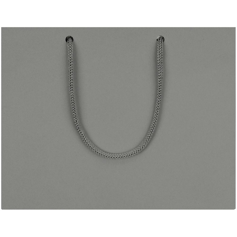 Пакет бумажный Porta S, горизонтальный, серый — изображение 3